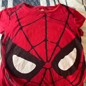 Marvel Red and Black Spider Hero Costume Shirt